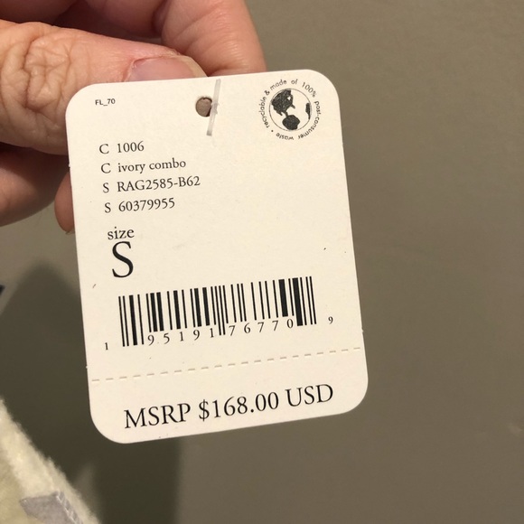 FREE PEOPLE Rain Check Animal Print Lounge Set Size Small - Picture 8 of 8